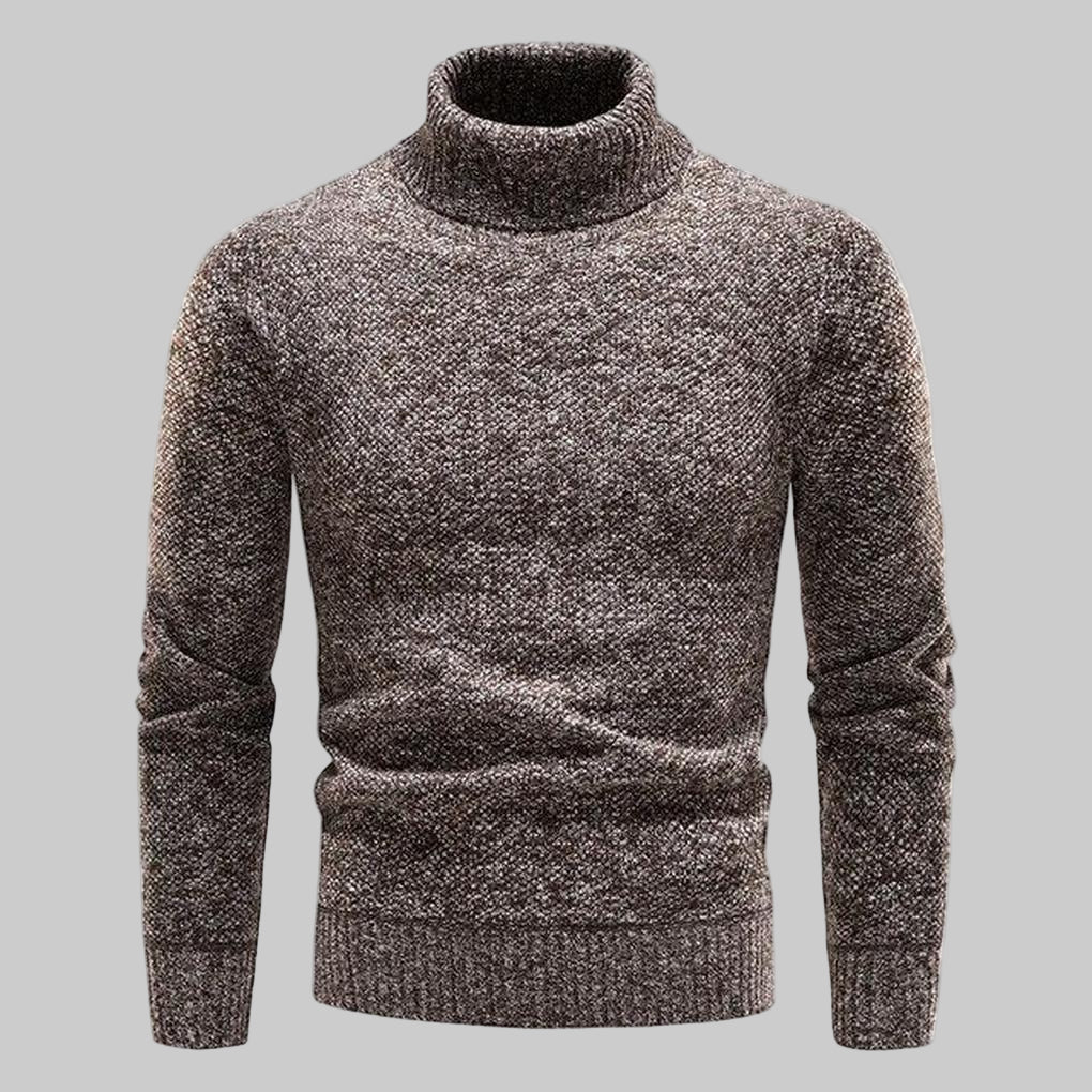 Elegant høyhalset genser – Raffinert design med klassisk appell