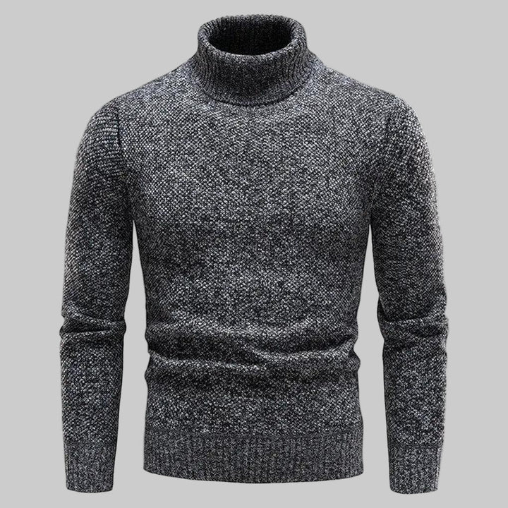 Elegant høyhalset genser – Raffinert design med klassisk appell