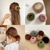 Vri- og klikk-hårklype for sikkert feste hele dagen, skånsom mot fint hår