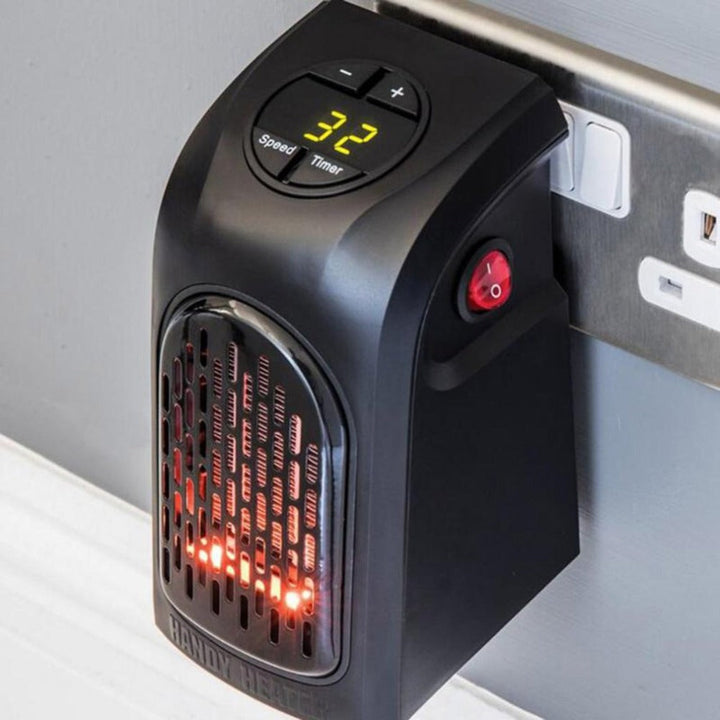 Keramisk vifteovn med termostat og timer opptil 12 timer