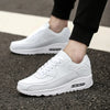 High Sneakers in White Leather with Modern Design