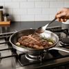 TITAN-PREMIUM PAN – Titanstekepanne av høy kvalitet uten belegg for alle typer komfyrer