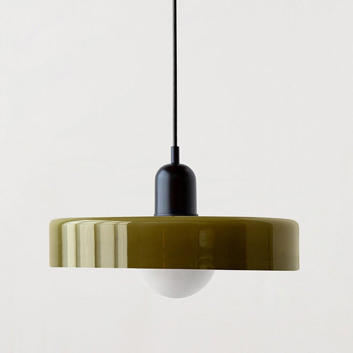 Geometrisk Bauhaus-Taklampe i Glass