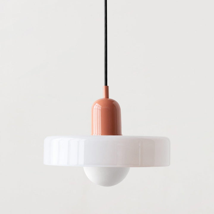 Geometrisk Bauhaus-Taklampe i Glass