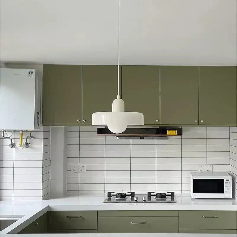 Geometrisk Bauhaus-Taklampe i Glass