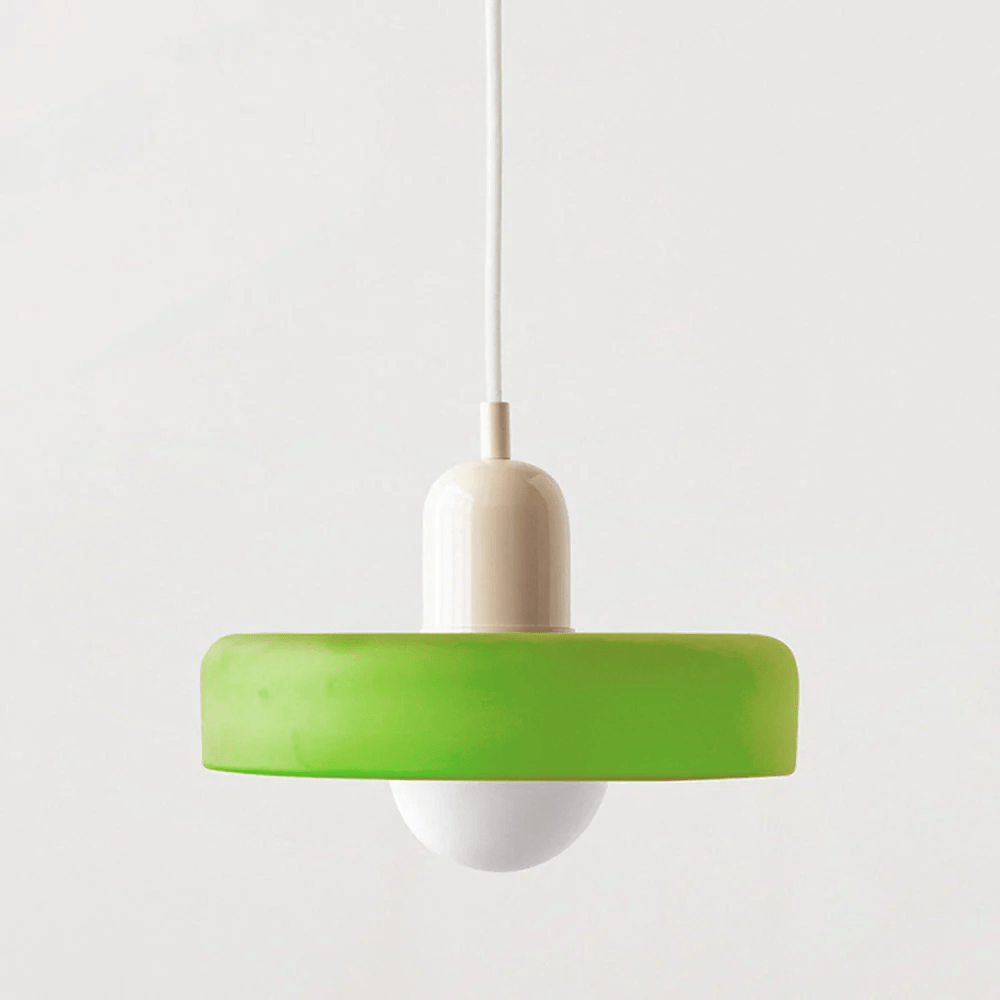 Geometrisk Bauhaus-Taklampe i Glass