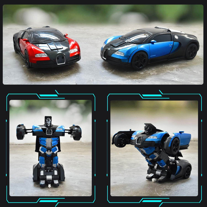 Fjernstyrt robotbil som kan transformeres