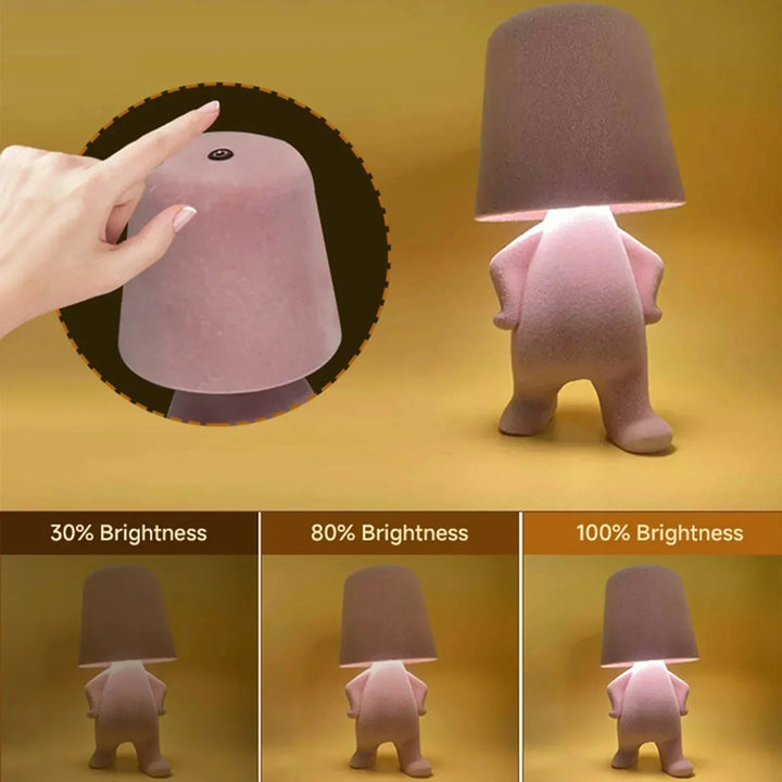 Bordlampe for Barn | Moderne Lampe | Nattlampe | GlowFigur