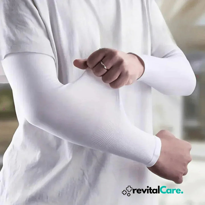 Kompresjonsmansjett for arm i lycra