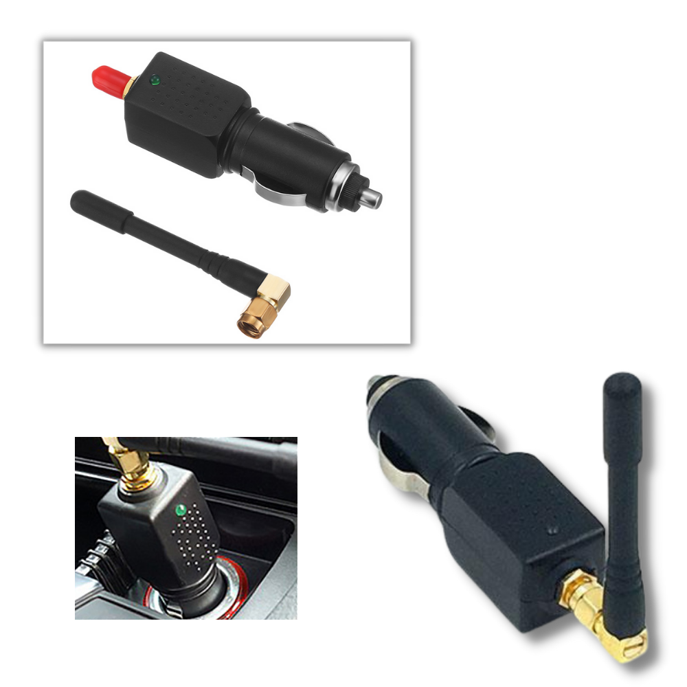 Adapter for sigarettenneruttak i bil