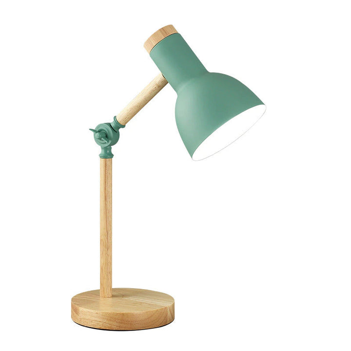 Skandinavisk Bordlampe i Tre - LumiNord