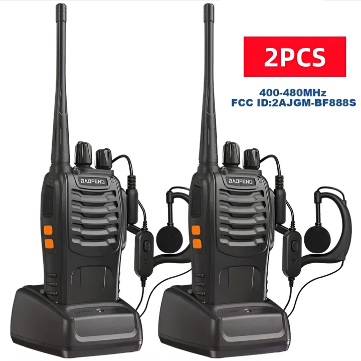 Oppladbar USB-walkie-talkie