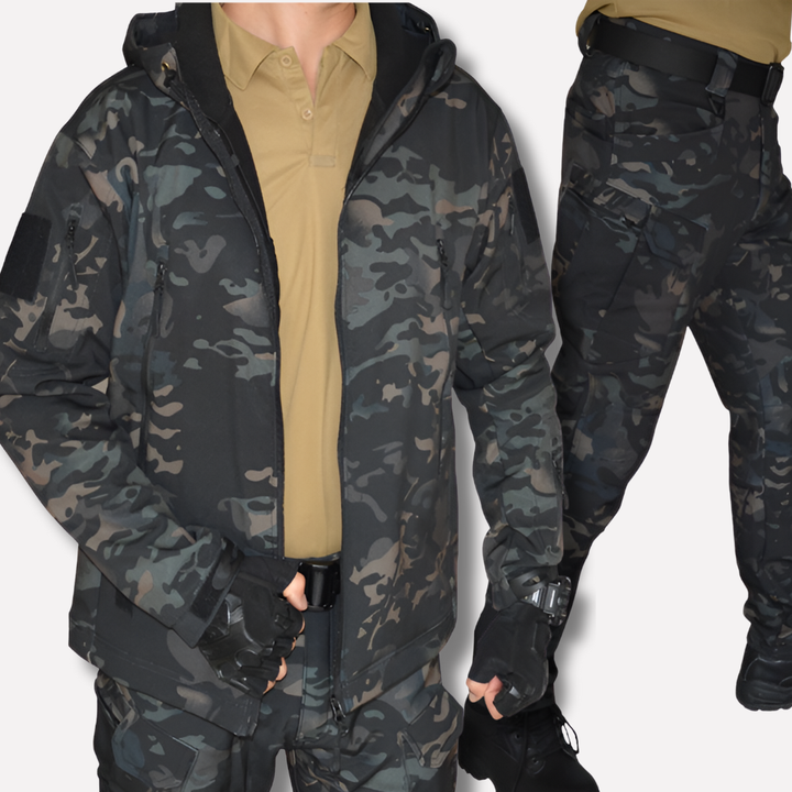 Vann- og vindtett utendørssett for menn