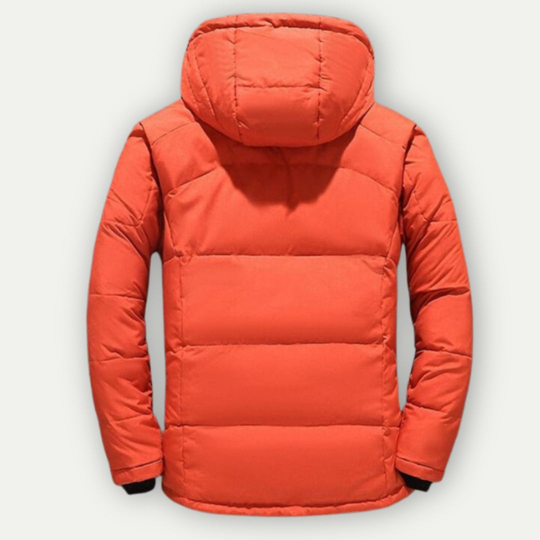 Vinterparkas for Menn - Glidelås & Hette | Vinterstil