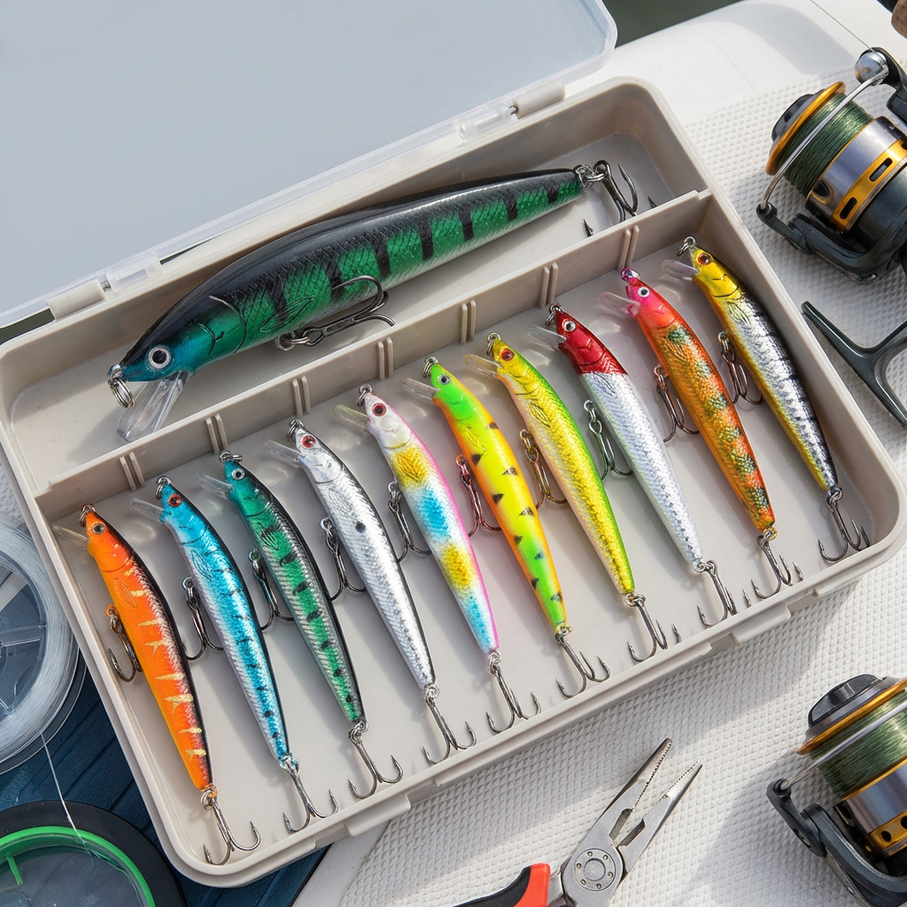 10‑Farge Minnow Bait Kit