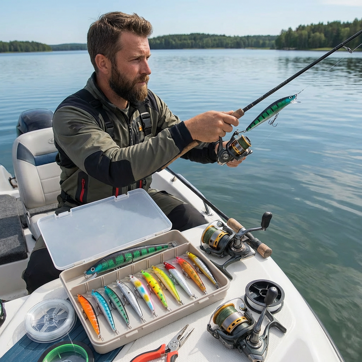 10‑Farge Minnow Bait Kit