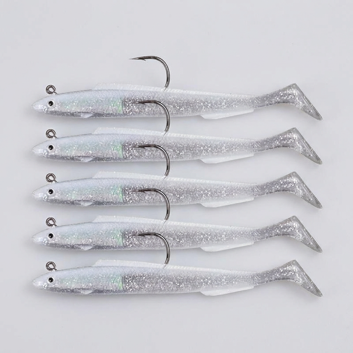 Gjedde & Bass Swimbait med Lead Jig Hode