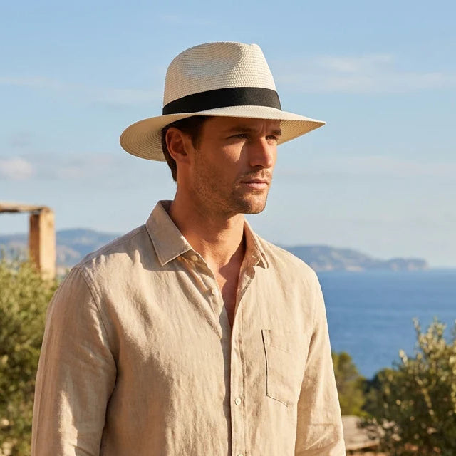 Stilig Herre Panama Solhatt