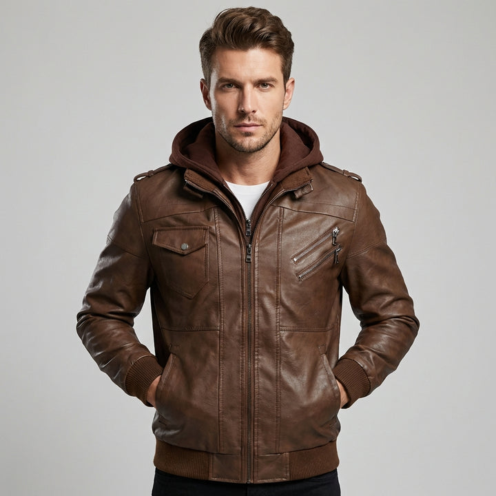 Skinnjakke for menn – forhøyet stil med hverdagslig tiltrekning