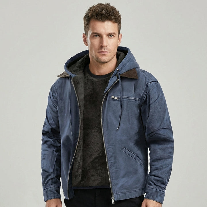 Herre vinterjakke for kaldt vær