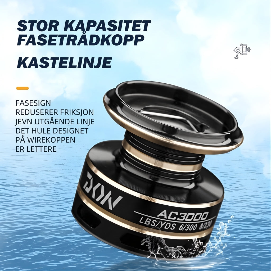 Spinnende Fiskesnelle for Hav- og Ferskvannsbruk