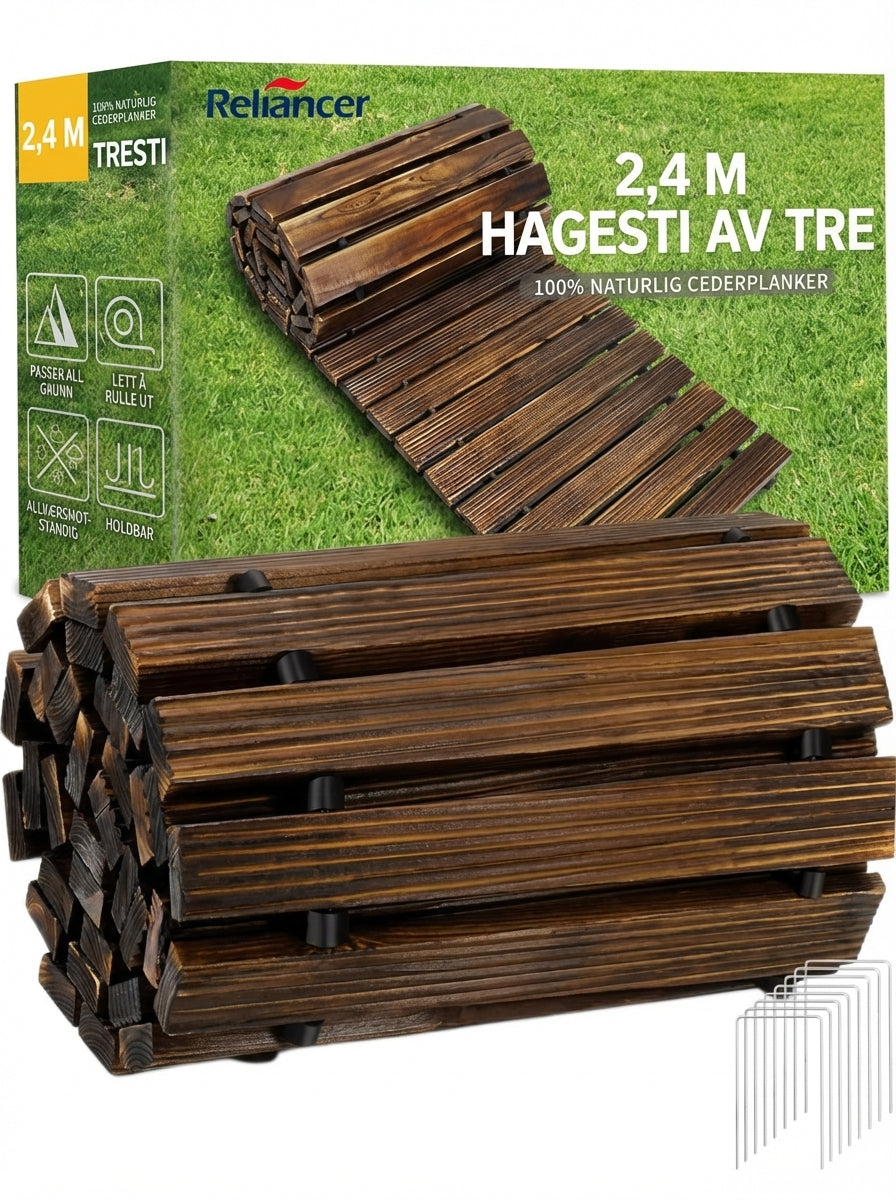 Utrullbar Hagebane i Tre