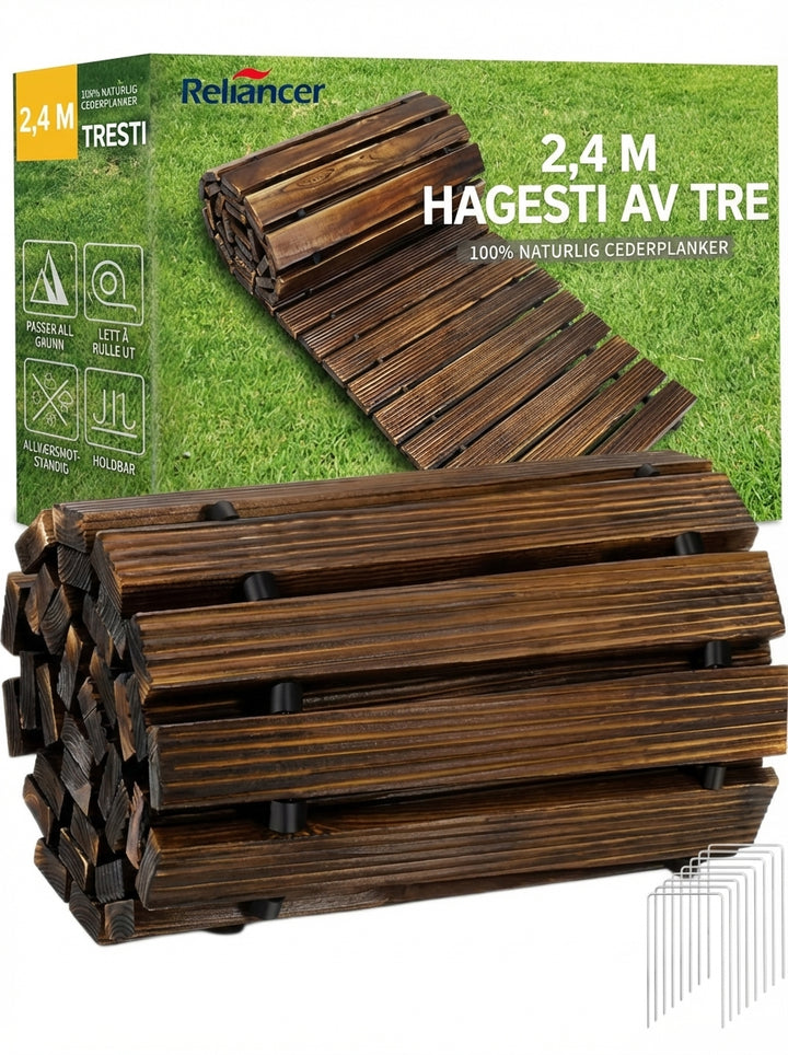 Utrullbar Hagebane i Tre