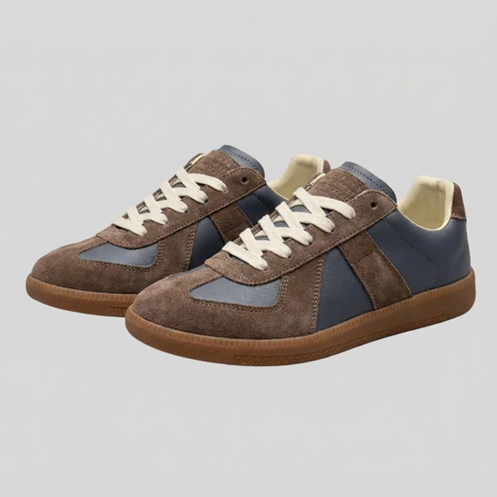 Retro plattformsneakers for menn