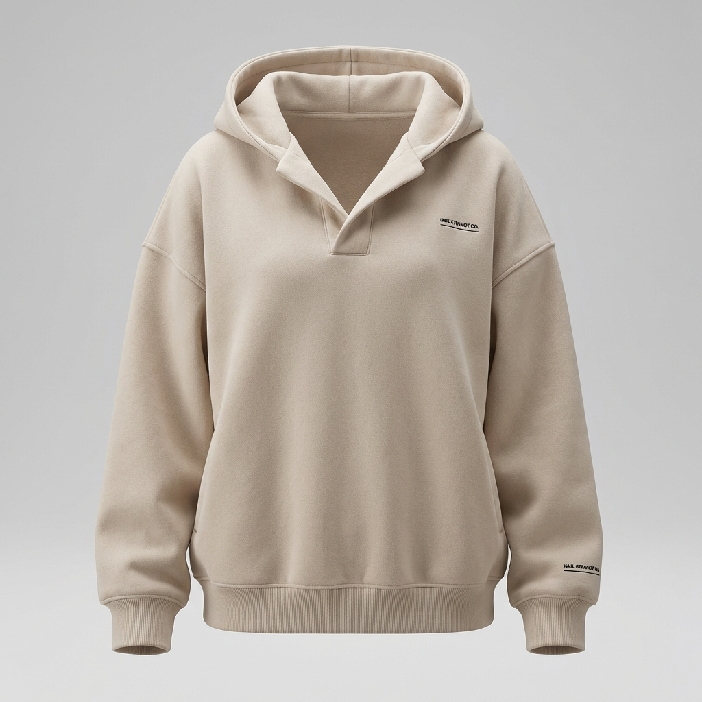 Moderne Dame Vinter Hoodie