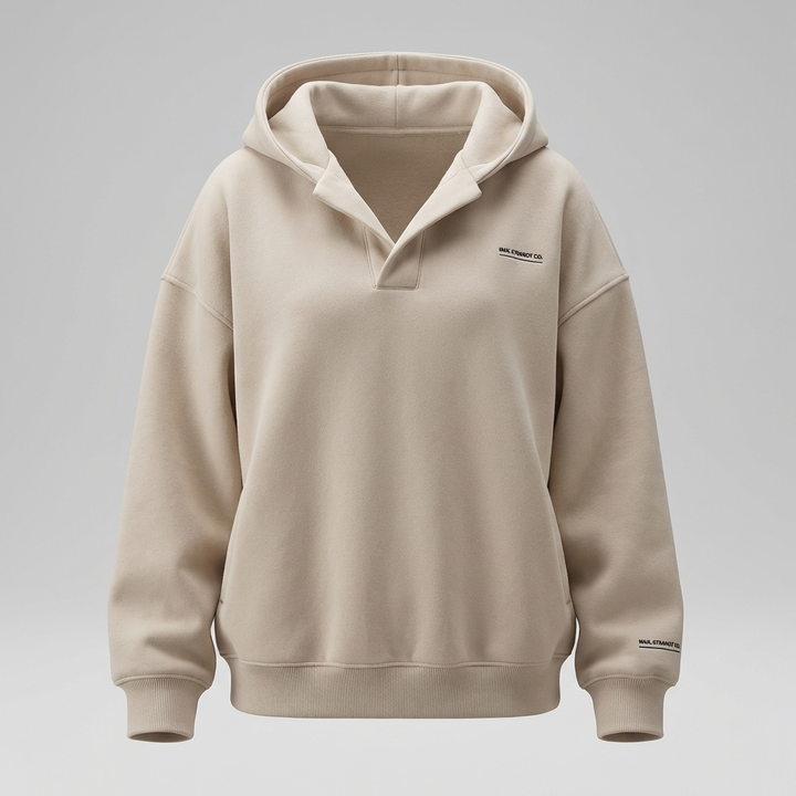 Moderne Dame Vinter Hoodie