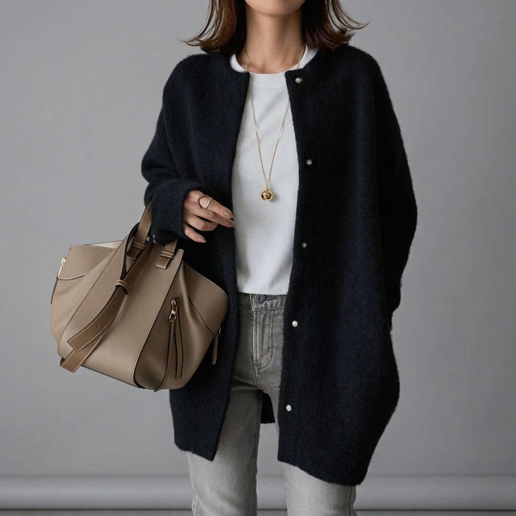 Raffinert Cardigan med Stil