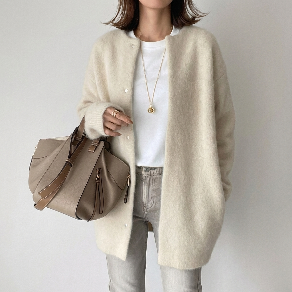 Raffinert Cardigan med Stil