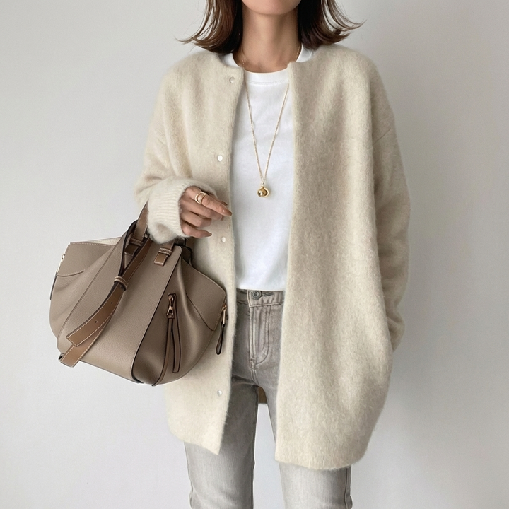 Raffinert Cardigan med Stil
