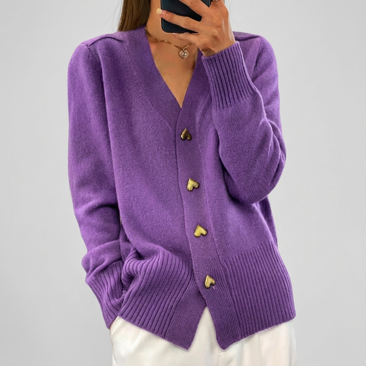 Varme, Eleganse, og Tidlaus Feminint Sjarmerende Cardigan