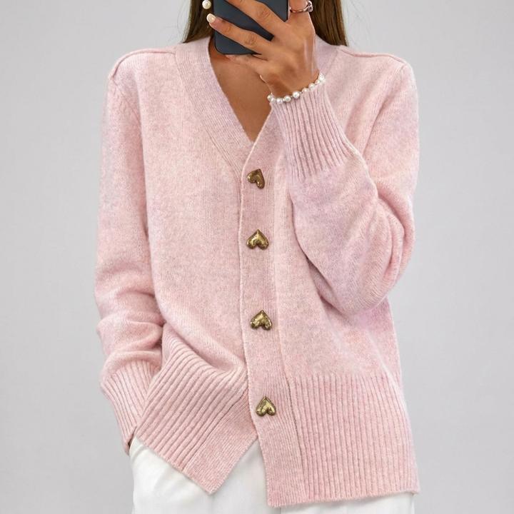 Varme, Eleganse, og Tidlaus Feminint Sjarmerende Cardigan