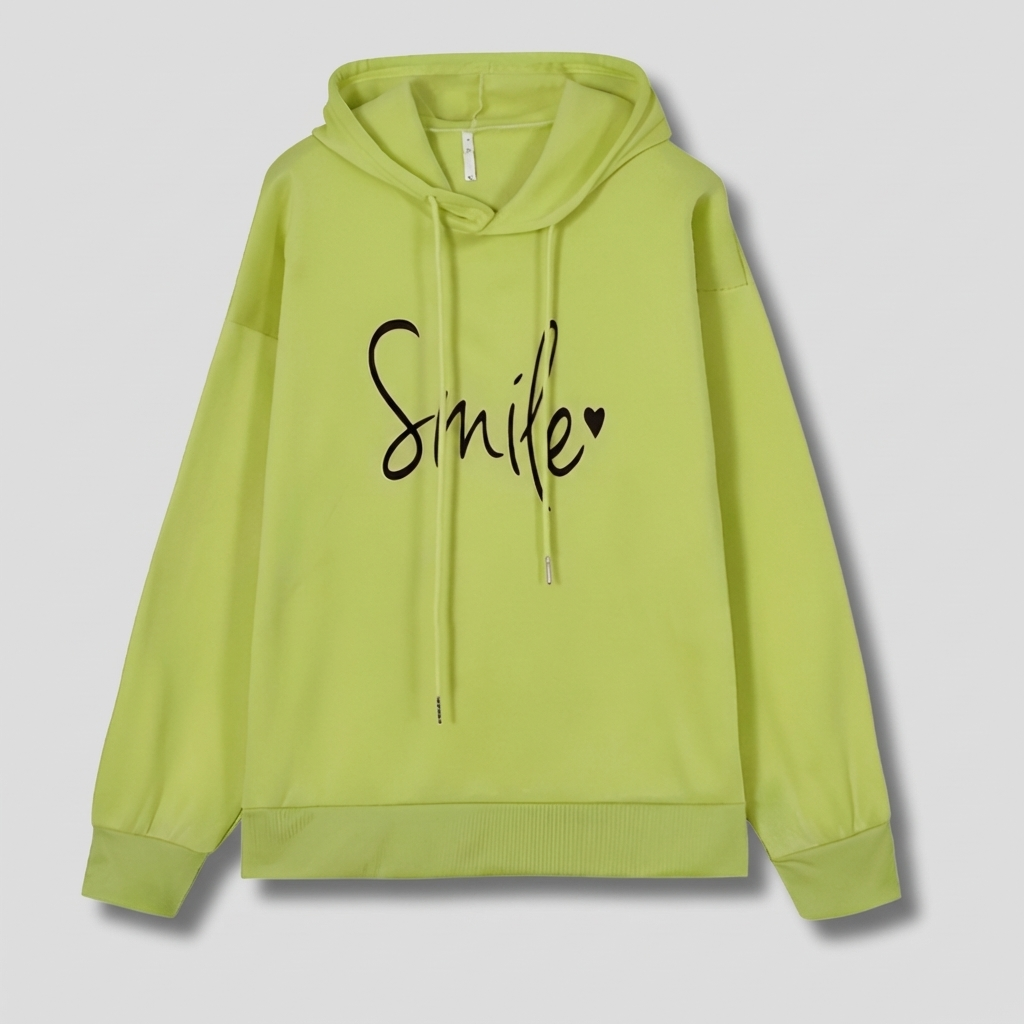 Damen Smil Hoodie