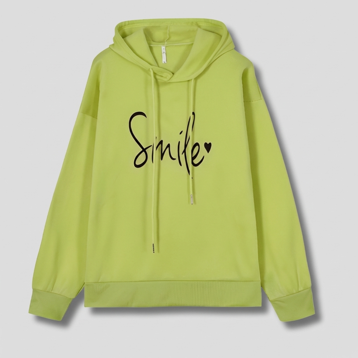 Damen Smil Hoodie