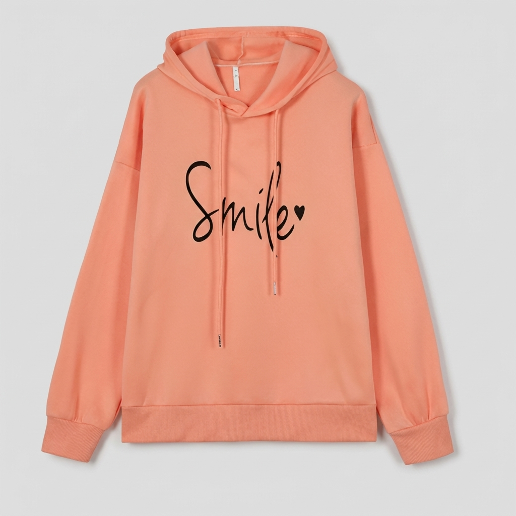 Damen Smil Hoodie