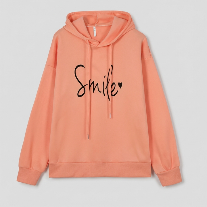 Damen Smil Hoodie