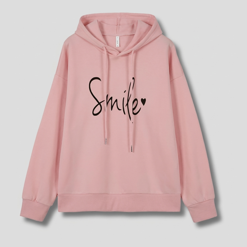 Damen Smil Hoodie