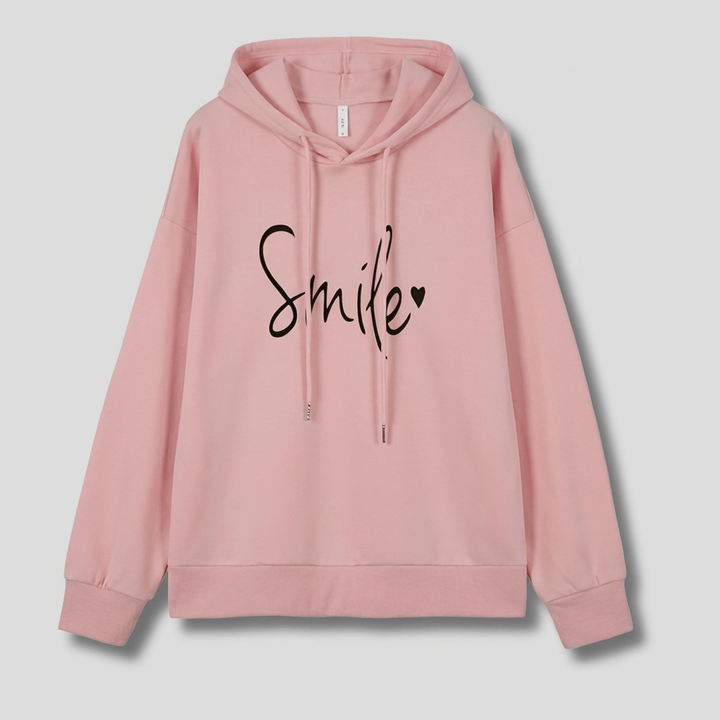 Damen Smil Hoodie
