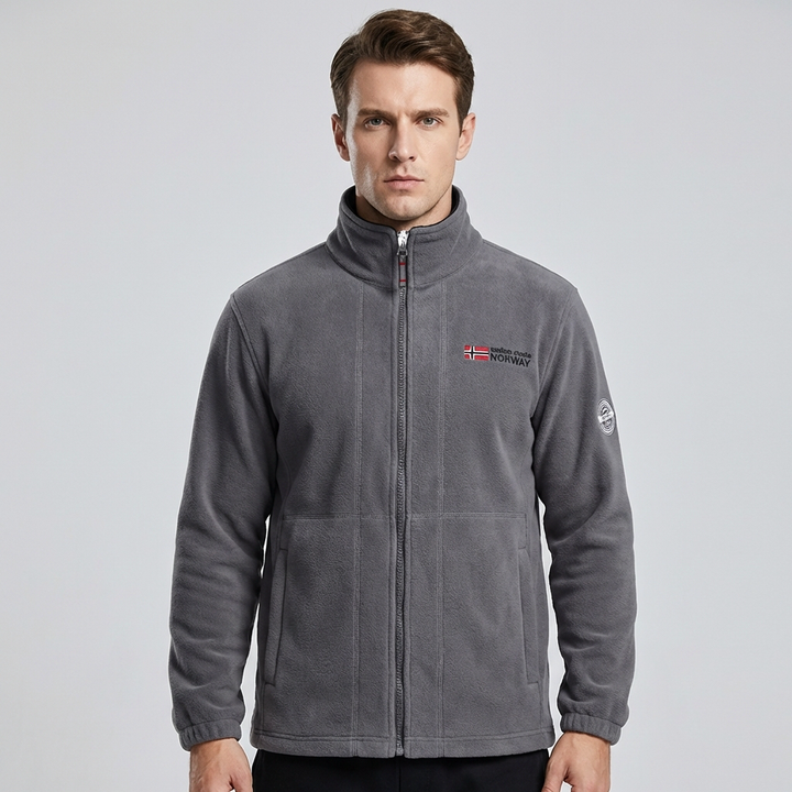 Casual Utendørs Fleece for Menn