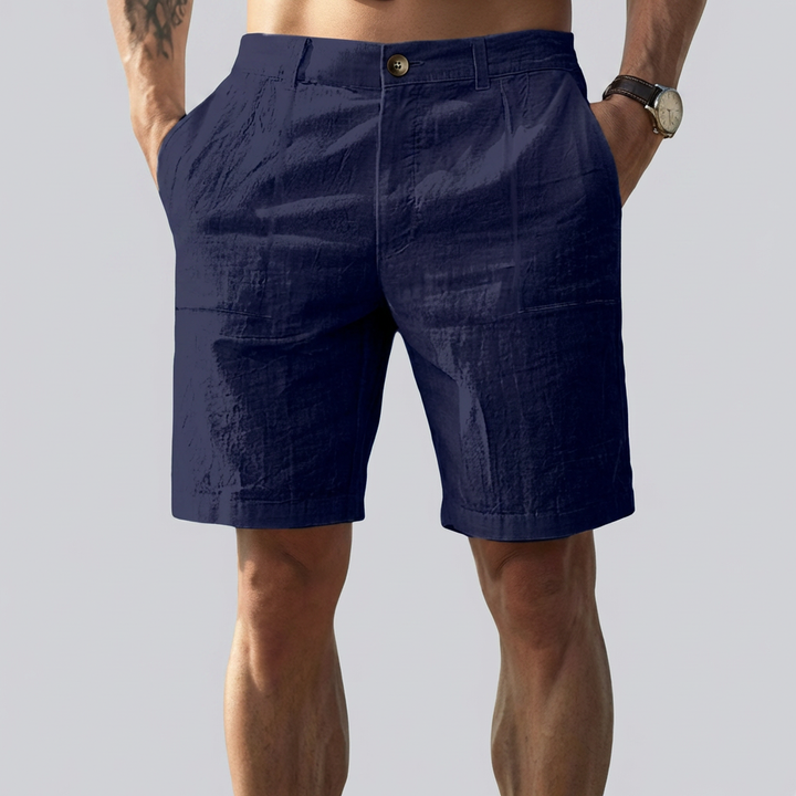 Casual Leinen Herre Shorts