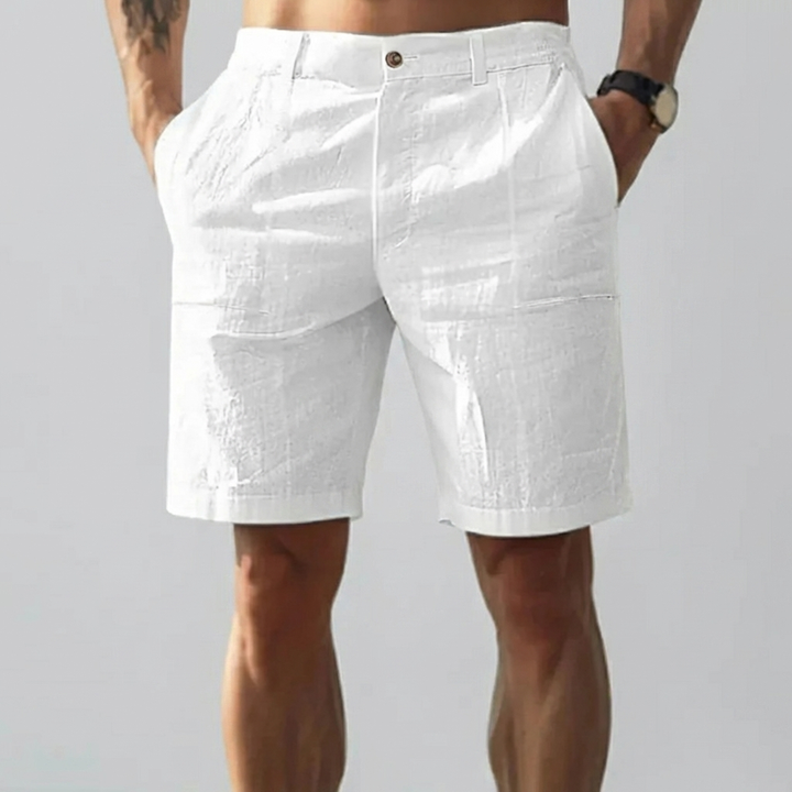 Casual Leinen Herre Shorts
