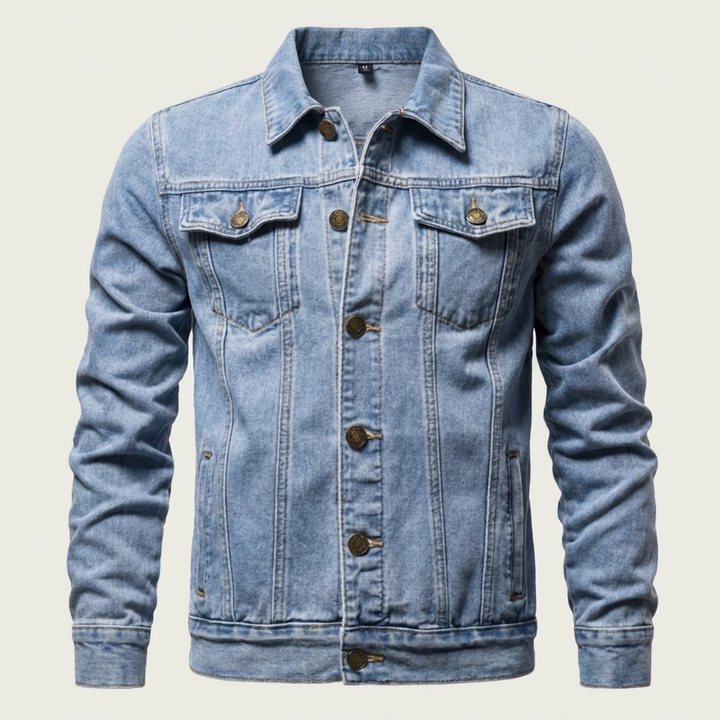 Herre Denim Trucker Jakke