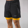 2-i-1 Sport- og Treningsshorts Herrer