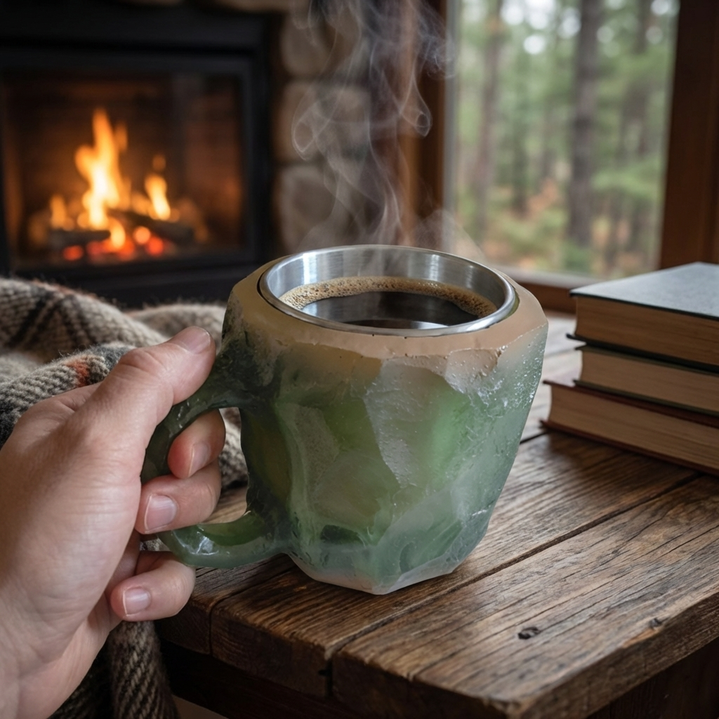 Mineral Kristall Kaffekopper