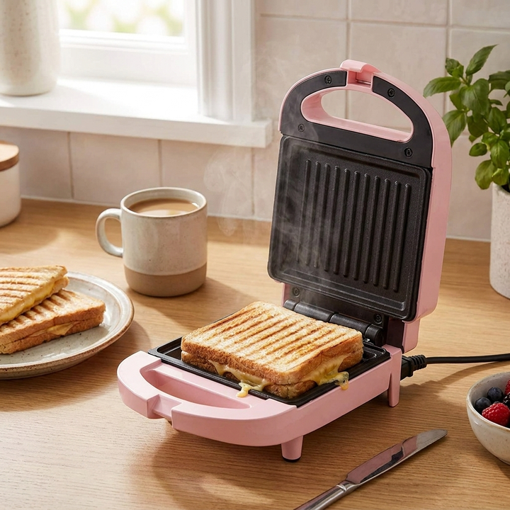 2-i-1 Sandwich Maker og Toaster