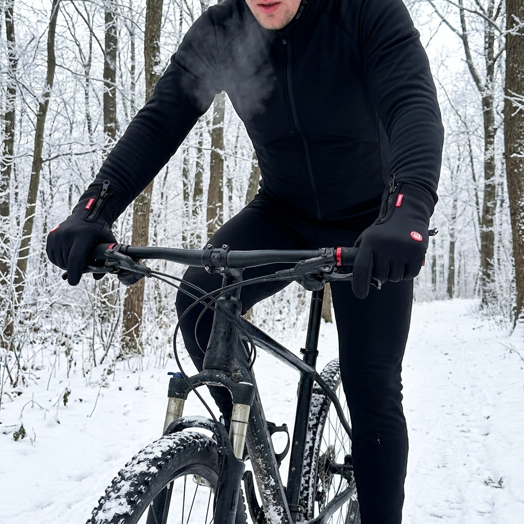 Varmende Sykkel-, Bike- & Ski-hansker for Menn og Kvinner