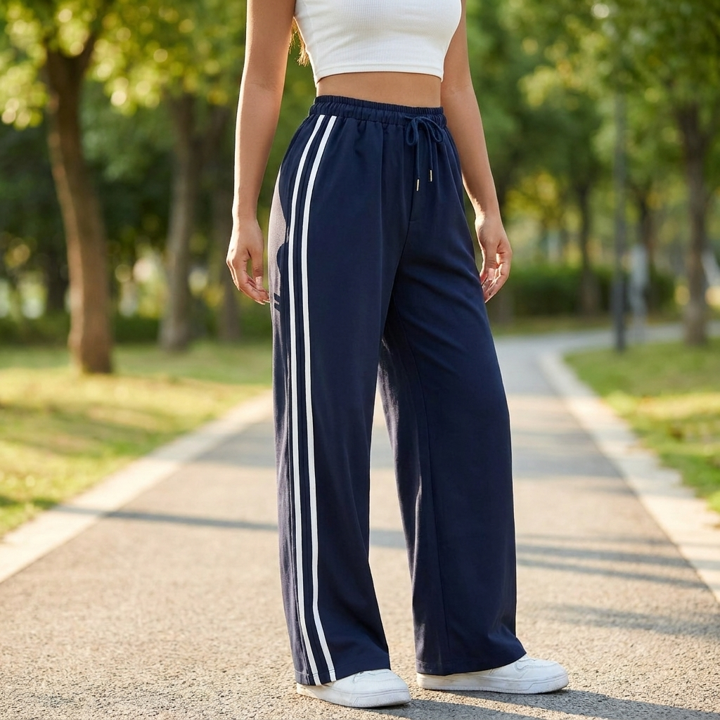 Trendy Sporty Bred-Bukse